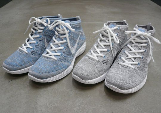 Nike Lunar Flyknit Chukka HTM – Blue Glow + Light Charcoal