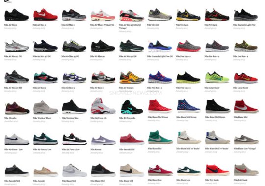 Nike Sportswear January 2013 Releases