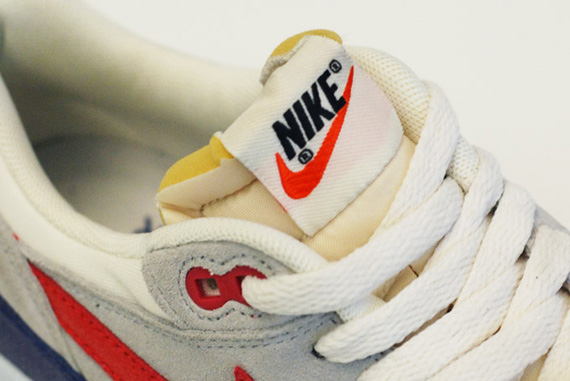 Nike WMNS Air Max 1 - Sail - Hyper Red - Street Grey - Blue Tint ...