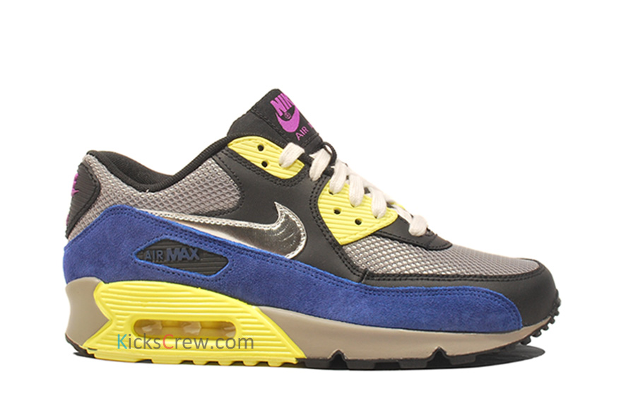 nike-wmns-air-max-90-black-blue-yellow-1 Nike Wmns Air Max 90 Black Blue Yellow 1