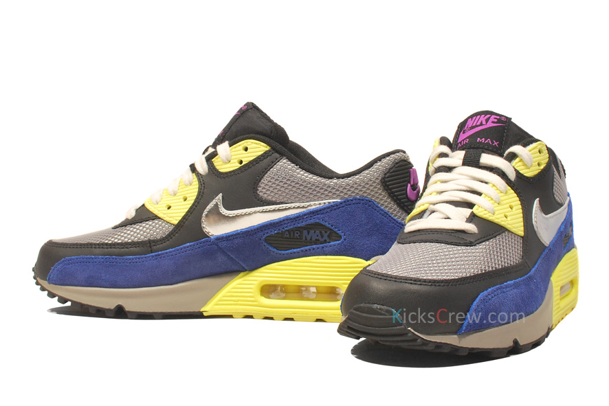 nike-wmns-air-max-90-black-blue-yellow-2 Nike Wmns Air Max 90 Black Blue Yellow 2