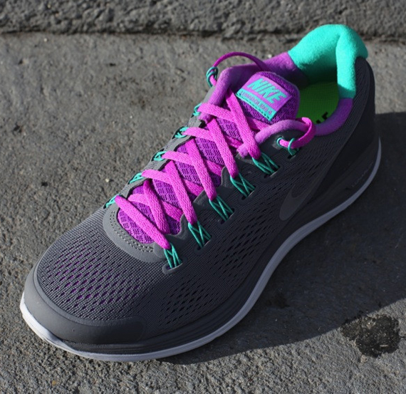 Nike Wmns Lunarglid 4 Grey Purple Teal 4