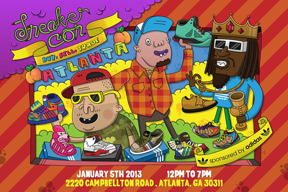 Sneaker Con Atlanta – January 5th, 2013