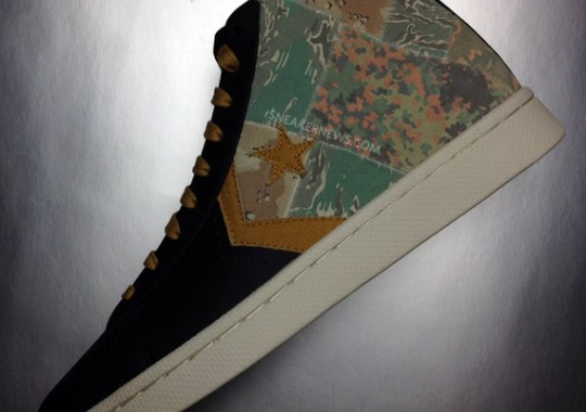 Stussy NYC x Converse First String Pro Leather “Camo” – Release Reminder