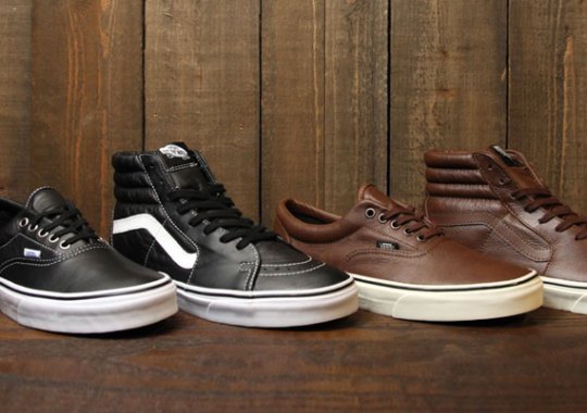Vans Classics “Aged Leather” Collection