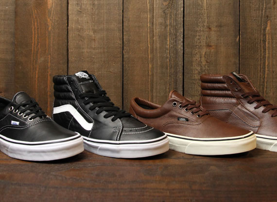 puesto ciclo Línea de metal Vans Classics "Aged Leather" Collection - SneakerNews.com