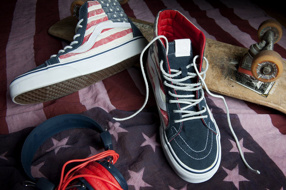 Vans Sk8 Hi American Flag Available 05