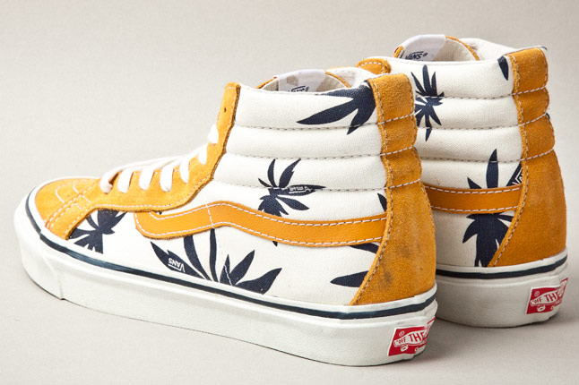 Vans Vault Sk8 Hi Palm Leaf 7