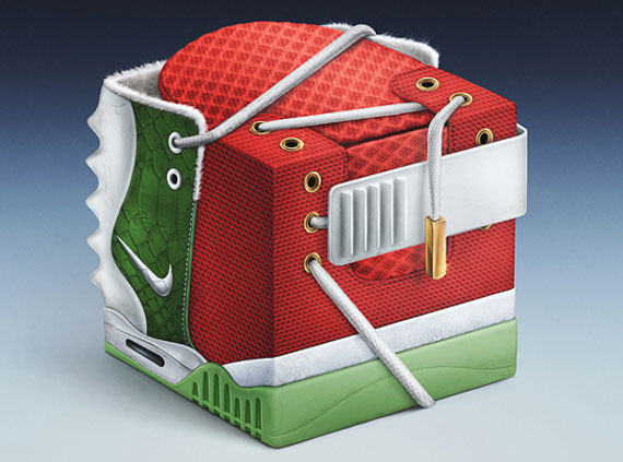 Nike Air Yeezy 2 “Christmas” Sneakercube