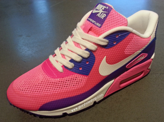 nike air max 90 hyperfuse neon pink