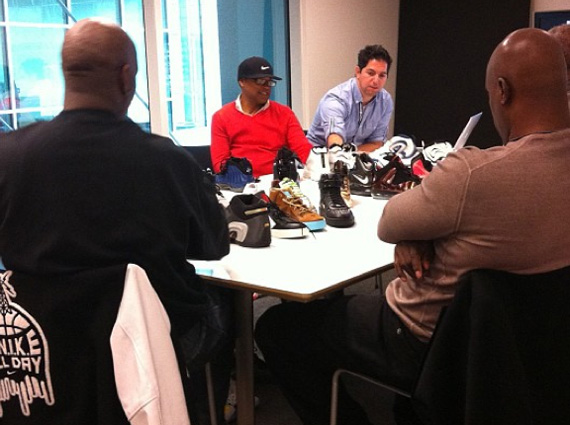 Gary Payton Discusses Future Releases at Nike Headquarters