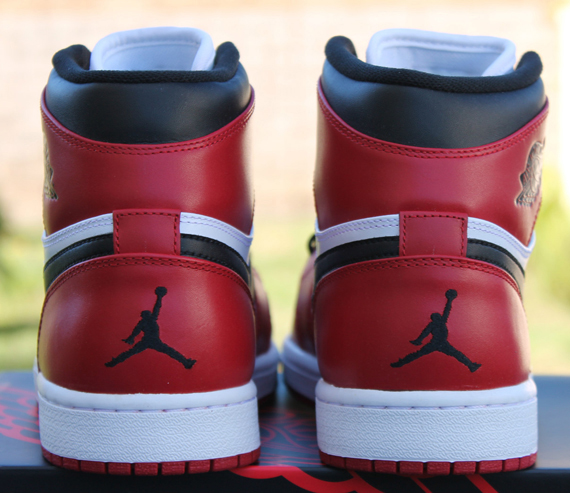 Jordan 1 with jumpman on clearance back