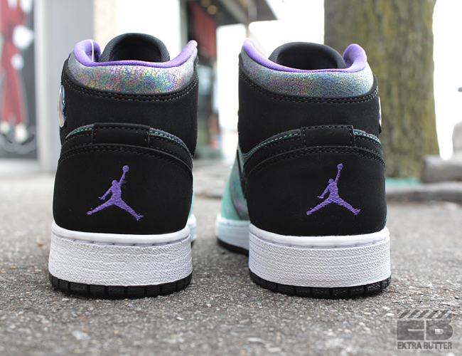 air-jordan-1-phat-gs-black-teal-iridescent-2 Air Jordan 1 Phat Gs Black Teal Iridescent 2