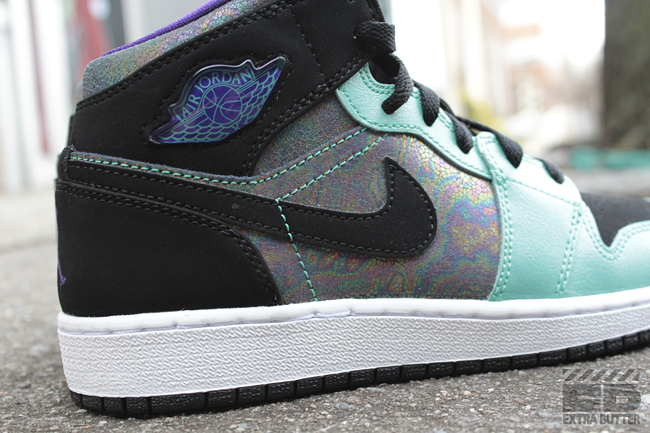 air-jordan-1-phat-gs-black-teal-iridescent-3 Air Jordan 1 Phat Gs Black Teal Iridescent 3