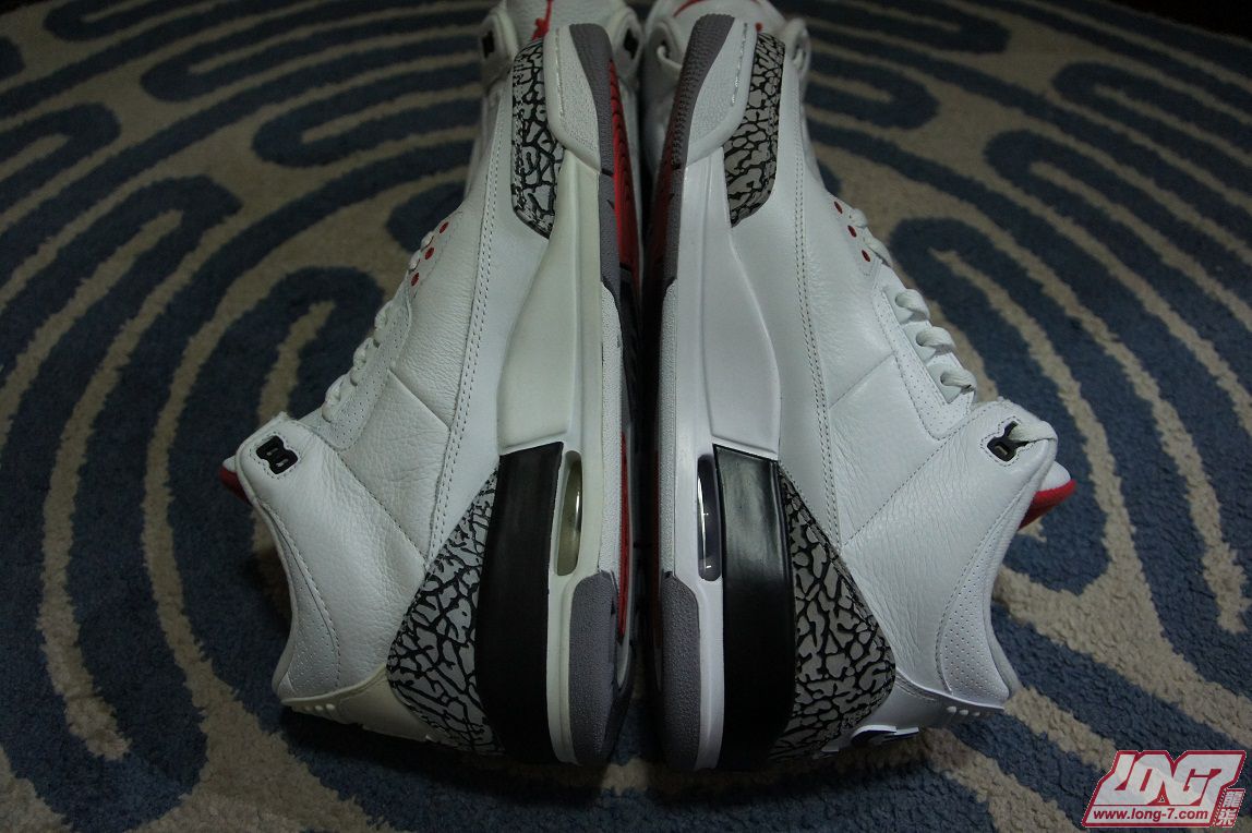 Air Jordan Iii White Cement 2003 Vs 2013 Retro Comparison 3
