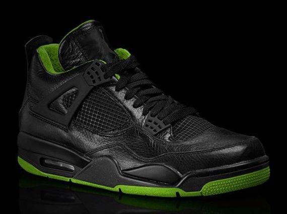 Jordan IV "Black/Neon Collection - SneakerNews.com