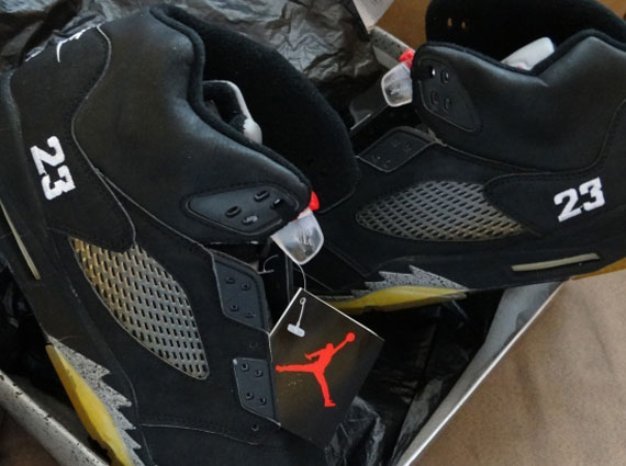 Air Jordan V – Black/Metallic Silver “23” PE