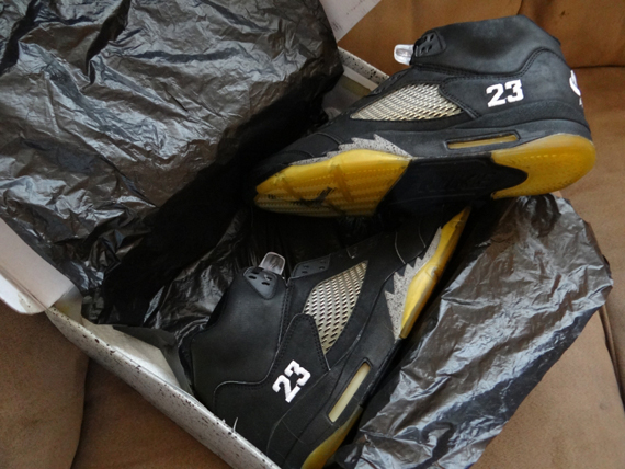 Air Jordan V Black 23 Pe 1990 3