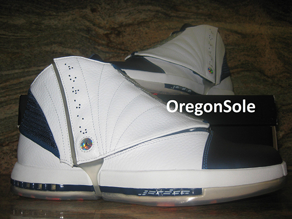 Air Jordan Xvi 2012 Retro White Midnight Sample 6