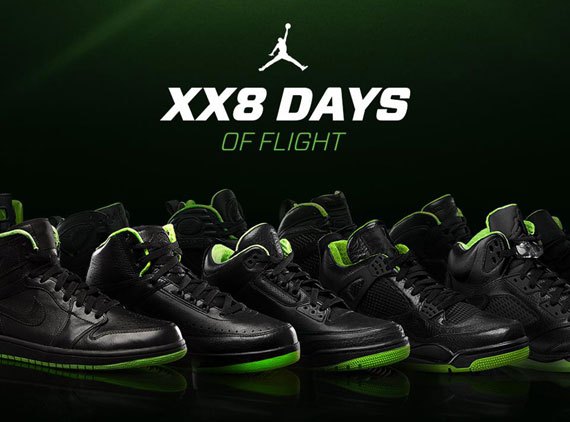 Air Jordan "XX8 Days of Flight" Collection Giveaway