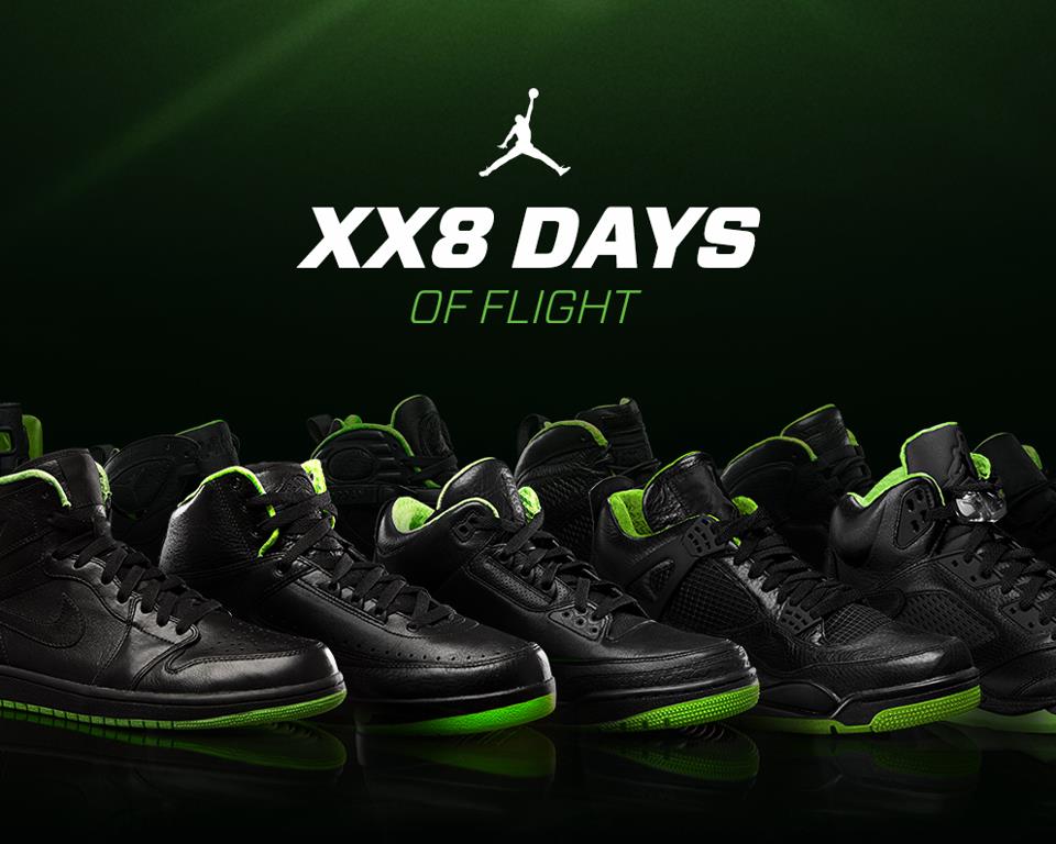 Air Jordan Xx8 Days Of Flight Giveaway
