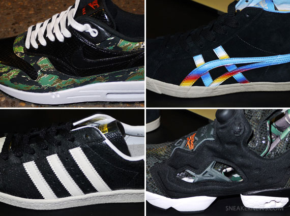 atmos Tokyo Previews 2013 Sneaker Collaborations at Project NYC