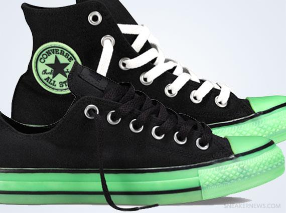 converse glow in the dark shoes