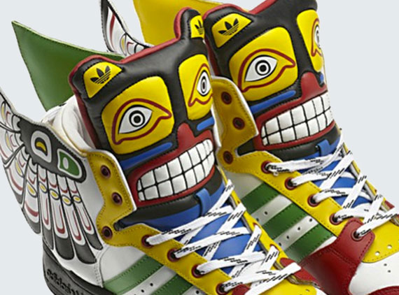 consumidor George Eliot Médico Jeremy Scott x adidas Originals JS Totem Eagle - SneakerNews.com
