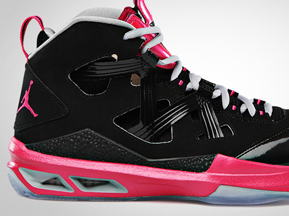 Jordan Melo M9 - Black - Vivid Pink - Wolf Grey - SneakerNews.com