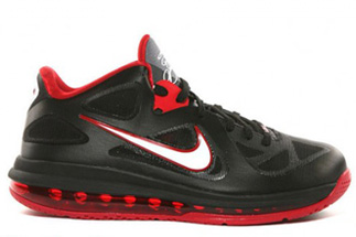 Lebron 9 Archive Low Black Red