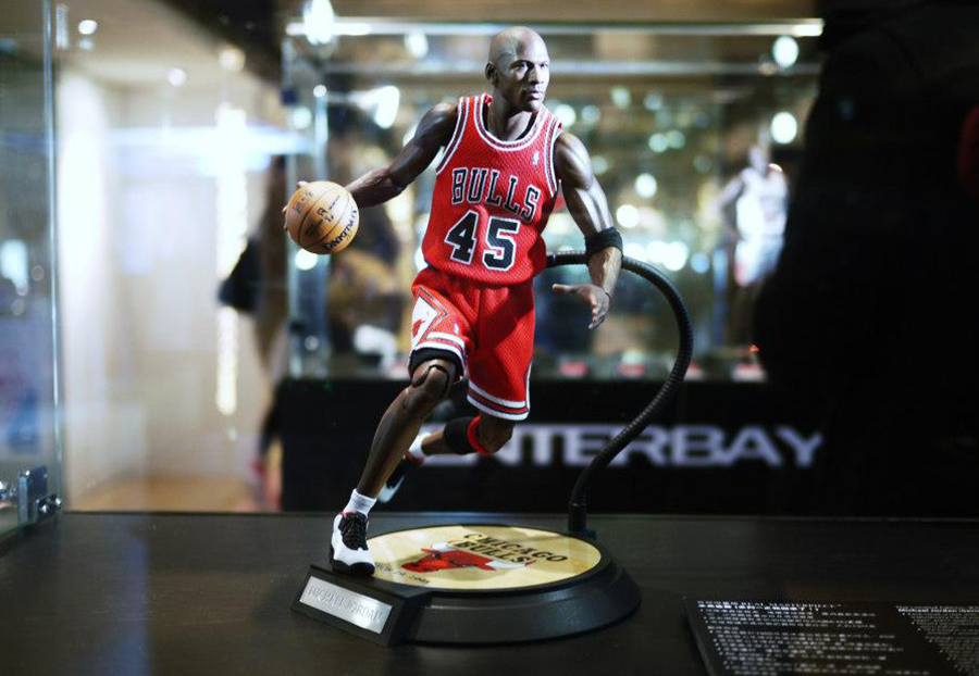Michael Jordan Figurines Enterbay Showcase 1