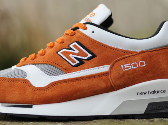 New Balance 1500 Orange White Black February 2013