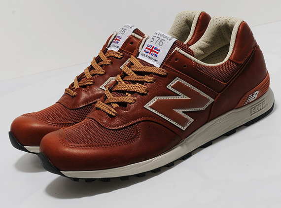 New Balance 576 Brown Leather Pack 1