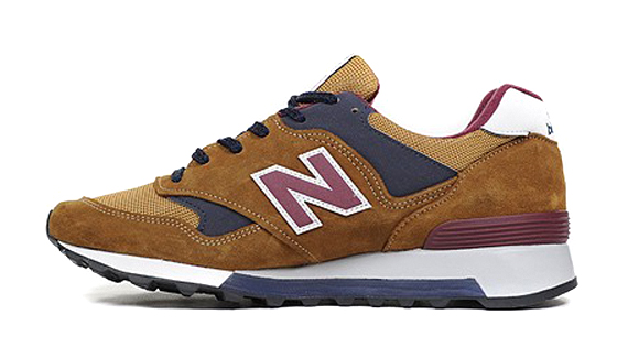 New Balance 577 Brown Navy Burgundy 2