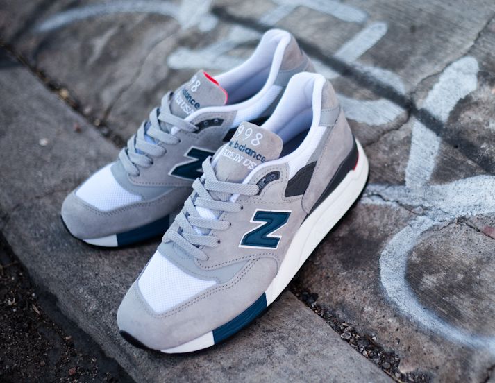 New Balance 998 – Grey – Blue – Red | Available - SneakerNews.com
