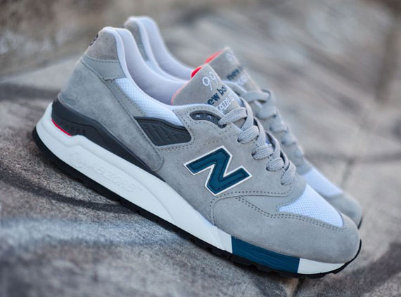 New Balance 998 – Grey – Blue – Red | Available - SneakerNews.com