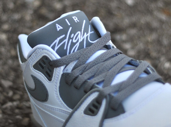 nike air flight 89 white grey