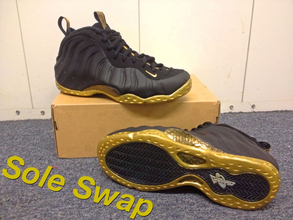 Nike Air Foamposite One Black Gold 04