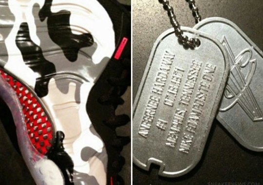 Nike Air Foamposite One “Fighter Jet” Hangtags