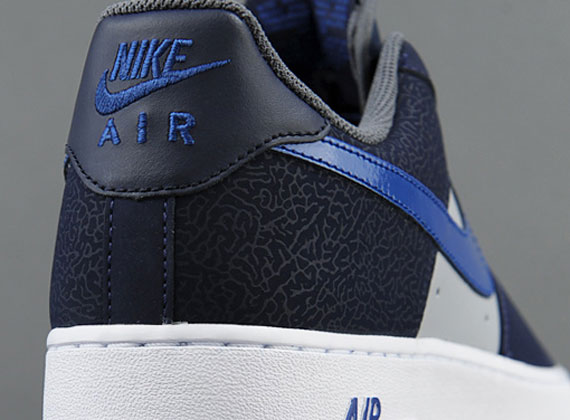 Nike Air Force 1 Low - Blackend Blue - Grey