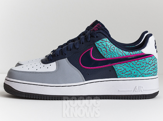 Nike Air Force 1 Low - Teal Elephant 