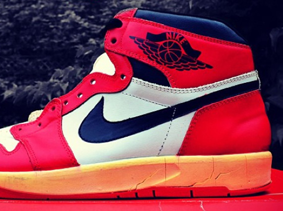 nike air jordan 1 with jordan 2 midsole