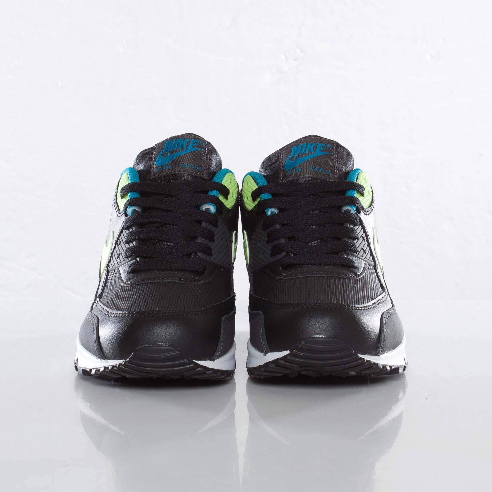 Nike Air Max 90 Gs Black Volt White Neo Turquoise 3