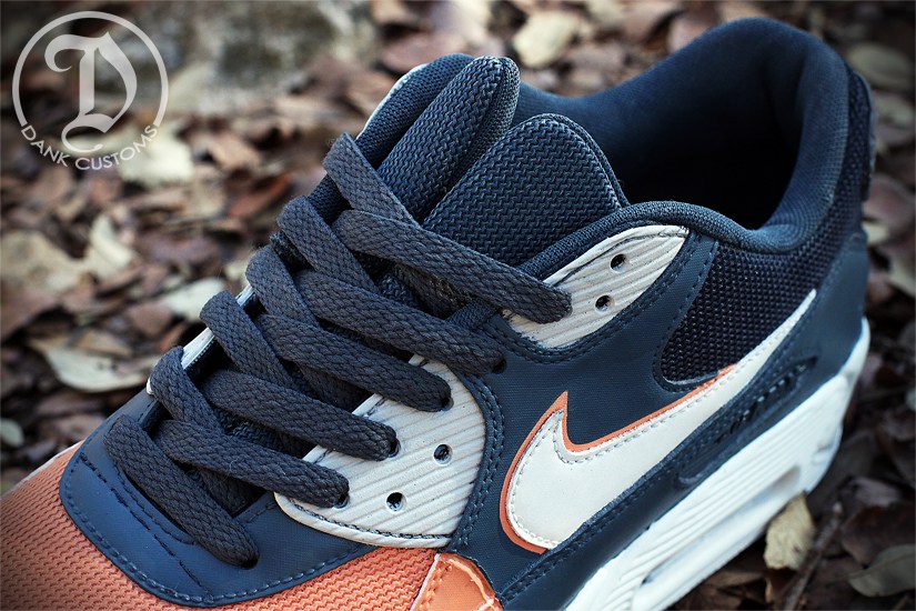 Nike Air Max 90 “Salmon Toe” Customs by JWDanklefs - SneakerNews.com