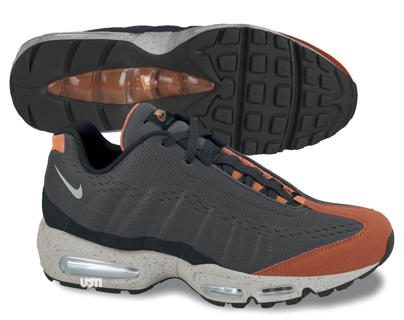 Nike Air Max 95 Dark Grey Orange Cement