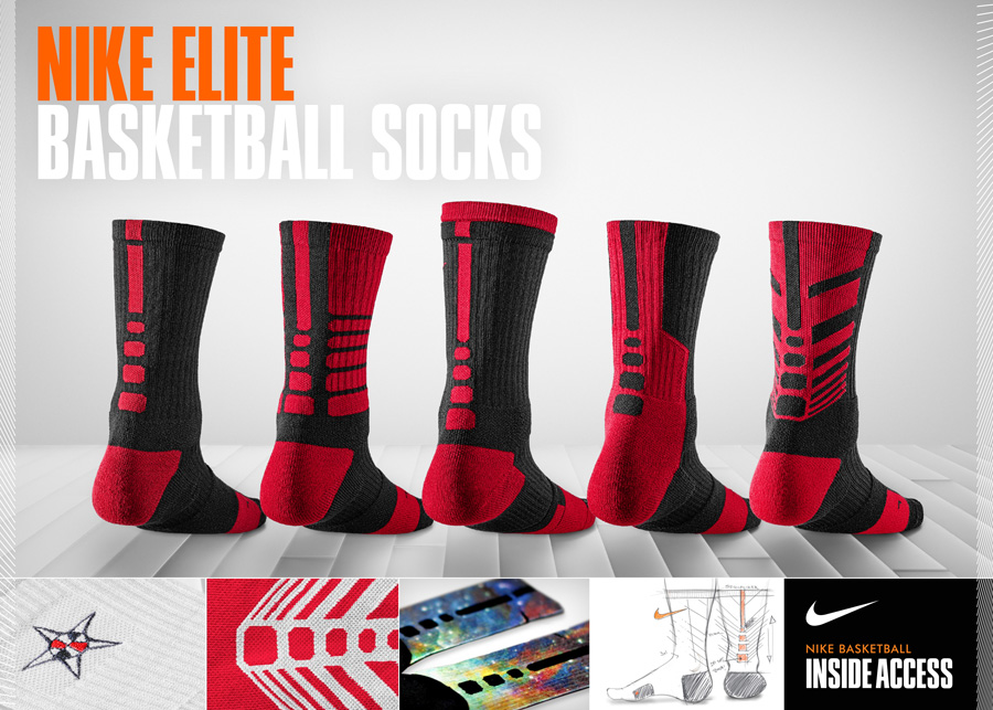 Nike Basketball Inside Access Elite Crew Sock 7