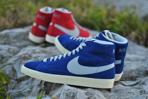 Nike Blazer Mid Vntg Grey Swoosh 10