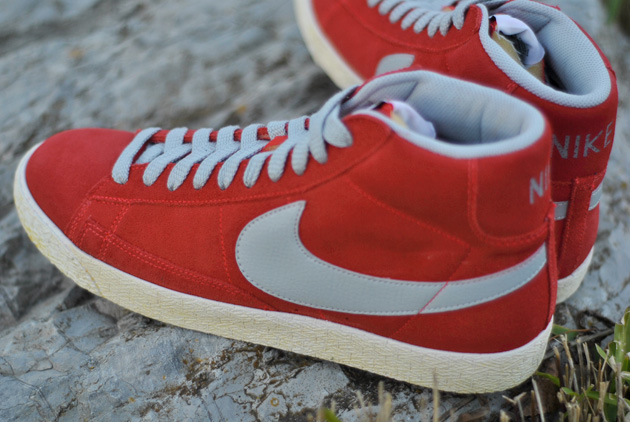 Nike Blazer Mid Vntg Grey Swoosh 6