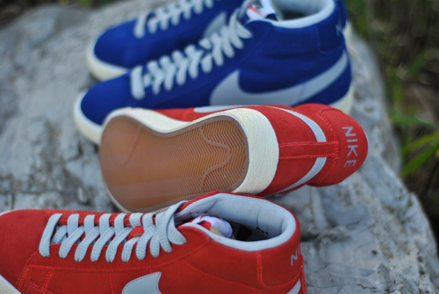 Nike Blazer Mid Vntg Grey Swoosh 7