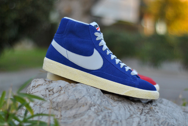 Nike Blazer Mid Vntg Grey Swoosh 8